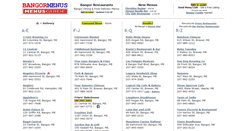 Desktop Screenshot of bangormenus.com